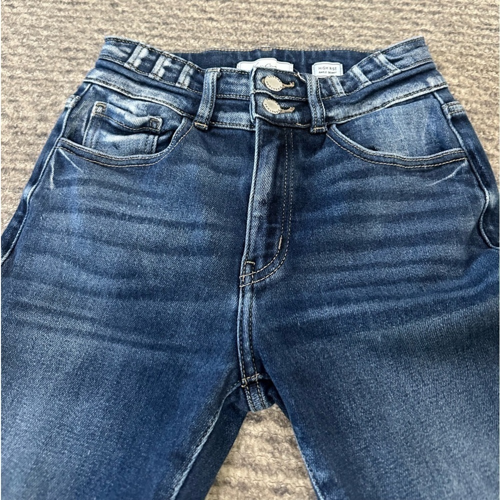 Kancan Women’s high rise ankle skinny, like new! - Picture 4 of 6